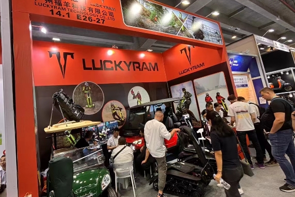 Luckyram likte stor popularitet på Canton Fair