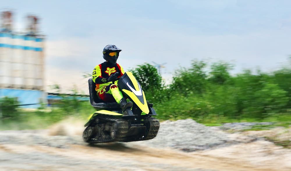 2026 elektrisk dobbeltsporet snøscooter for terrengløp