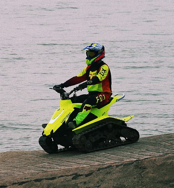 72V Green Energy Etv-Tank dobbeltsporet ATV for Solo Adventure