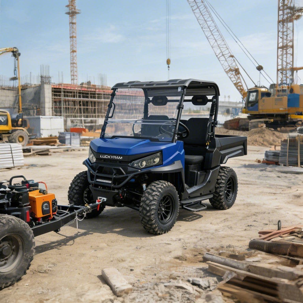 Elektrisk UTV 4WD for jakt 73,6V 150Ah EPS servostyring