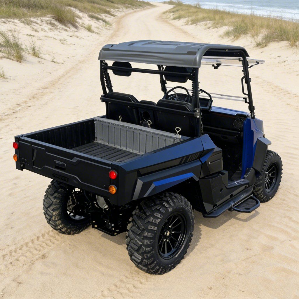 Elektrisk UTV 4WD for Jobsite 14 tommers dekk 73,6V 20KW toppeffekt